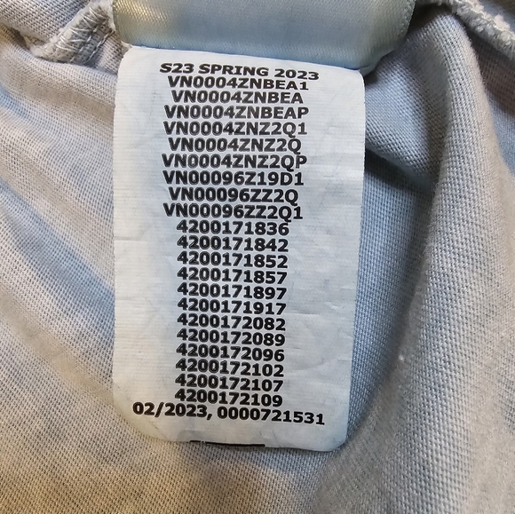 Vans Shade Tee Men's Size Small Blue - Picture 8 of 9